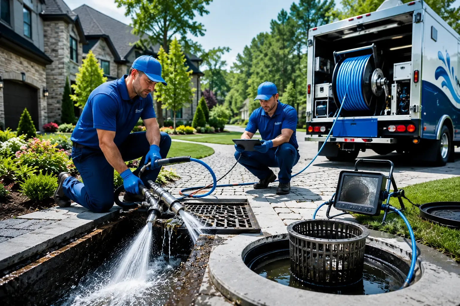 Local outdoor drain cleaning professionals in Juneau, WI