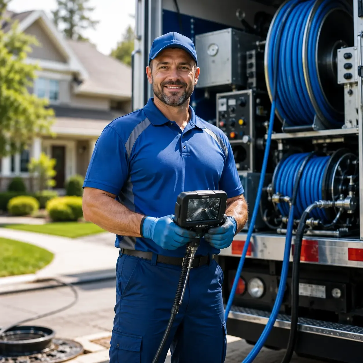 Local outdoor drain cleaning specialists in Juneau, WI